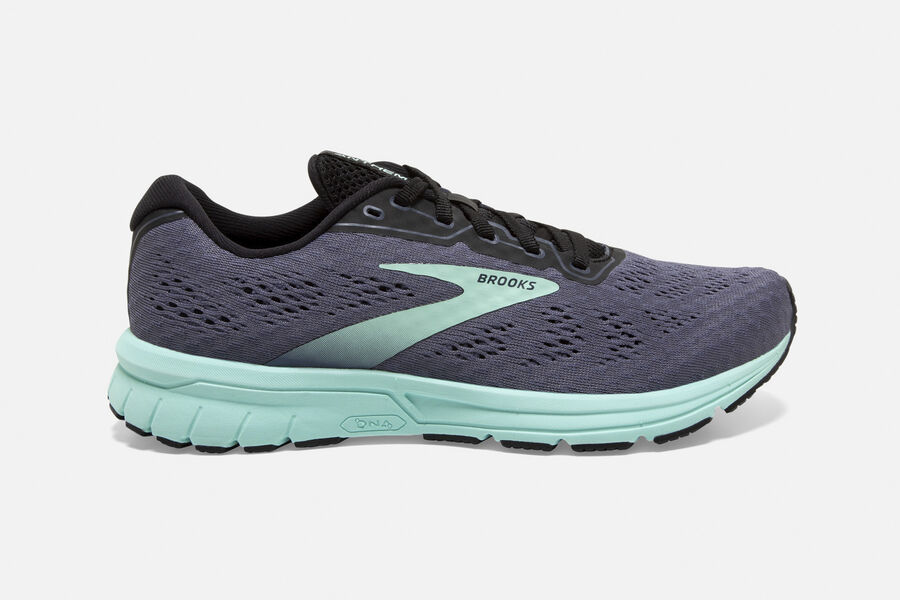 Brooks Anthem 3 Road Loopschoenen Dames - Donkergrijs/Blauw - 728630KDB